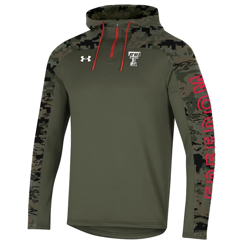 Under Armour Texas Tech Red Raiders Freedom Quarter-Zip Pullover Hoodie