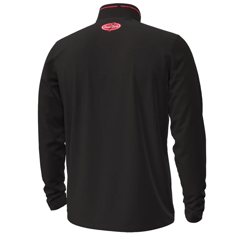 Under Armour Texas Tech Red Raiders Throwback Cursive Quarter-Zip Pullover Top