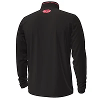 Under Armour Texas Tech Red Raiders Throwback Cursive Quarter-Zip Pullover Top