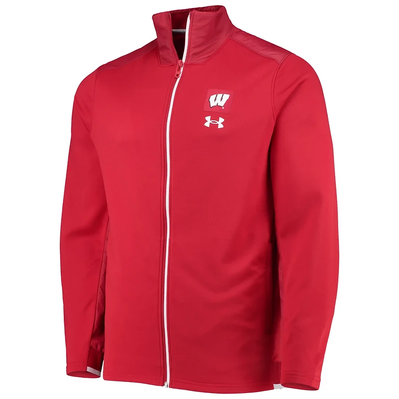 Under Armour Wisconsin Badgers 2021 Sideline Command Full-Zip Jacket