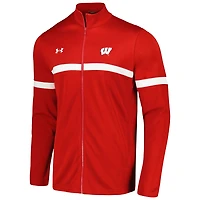 Under Armour Wisconsin Badgers 2023 Assist Warm Up Full-Zip Jacket