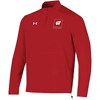 Under Armour Wisconsin Badgers 2023 Motivate Half-Zip Top
