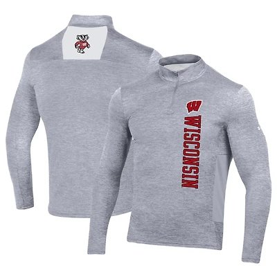 Under Armour Wisconsin Badgers Gameday Twist Quarter-Zip Top