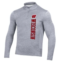 Under Armour Wisconsin Badgers Gameday Twist Quarter-Zip Top