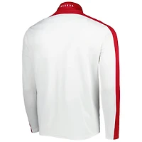 Under Armour Wisconsin Badgers Lightweight Mock Neck Performance Quarter-Zip Jacket