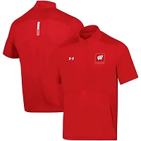 Under Armour Wisconsin Badgers Motivate Half-Zip Jacket