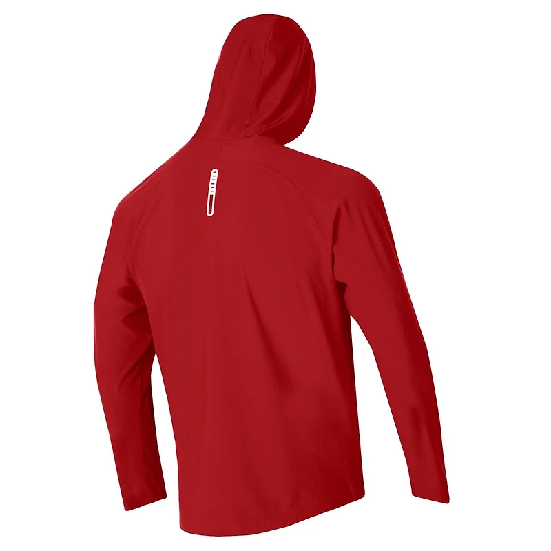 Under Armour Wisconsin Badgers Unstoppable Raglan Full-Zip Jacket