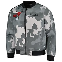 Unisex The Wild Collective Boston Celtics 2023/24 City Edition Camo Bomber Full-Zip Jacket