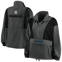 WEAR by Erin Andrews New York Yankees Packable Half-Zip Jacket