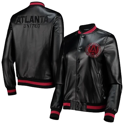 Women's The Wild Collective Atlanta United FC Full-Snap Bomber Jacket