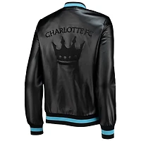 Women's The Wild Collective Charlotte FC Full-Snap Bomber Jacket