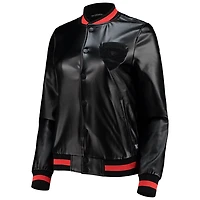 Women's The Wild Collective DC United Full-Snap Bomber Jacket