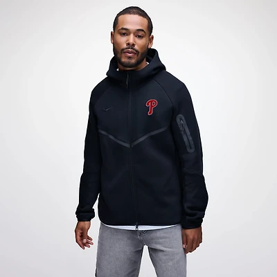 Nike Philadelphia Phillies Tech Fleece Windrunner Full-Zip Hoodie Jacket