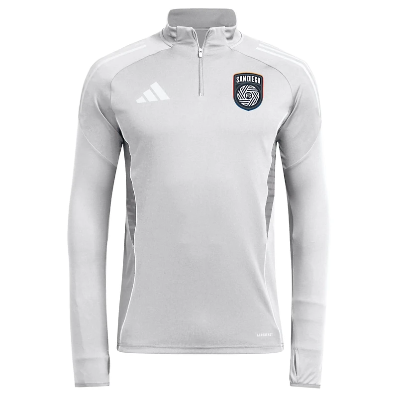 adidas San Diego FC 2025 Quarter-Zip Long Sleeve Training Top