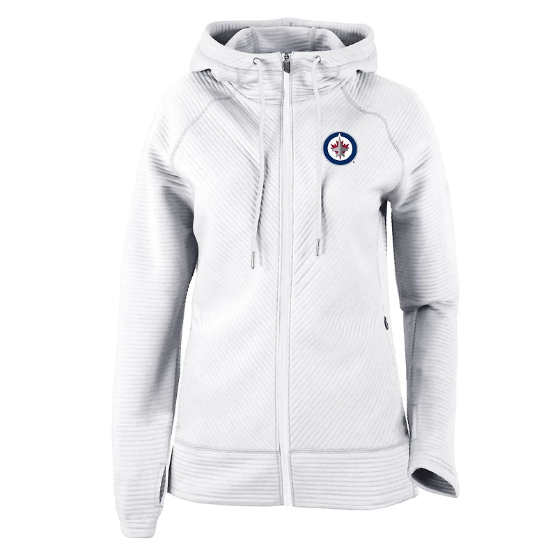 Men's Columbia Winnipeg Jets Omni-Wick Pack It Up Full-Zip Jacket