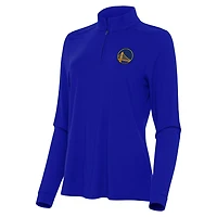 Antigua Golden State Warriors Intent Quarter-Zip Top