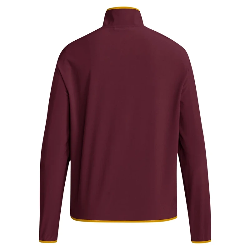 adidas Arizona State Sun Devils 2024 Coaches Sideline Half-Zip Jacket