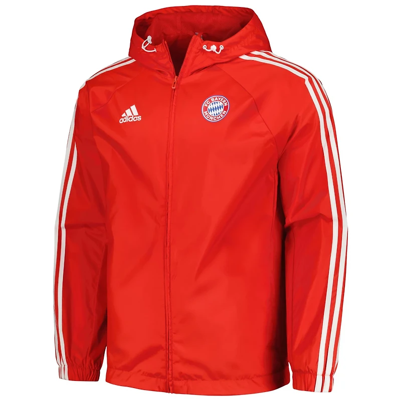 adidas Bayern Munich 2023 24 DNA Raglan Full-Zip Windbreaker