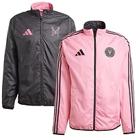 adidas Black Inter Miami CF 2025 Anthem Reversible Full-Zip Jacket