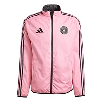adidas Black Inter Miami CF 2025 Anthem Reversible Full-Zip Jacket