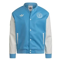adidas Inter Miami CF 2025 Archive Collection Full-Snap Varsity Jacket