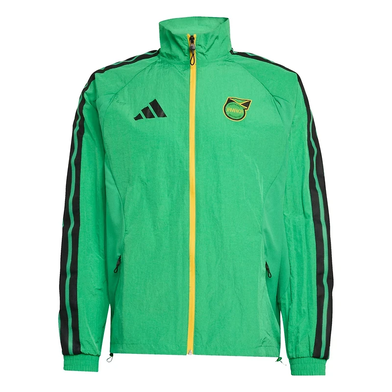 adidas Jamaica National Team Anthem Full-Zip Jacket