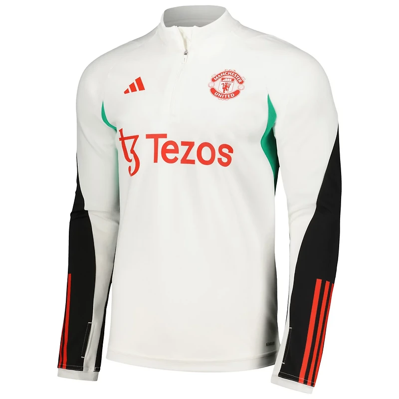 adidas Manchester United 2023 24 Training Quarter-Zip Top