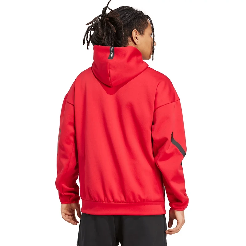 adidas Manchester United 2025 26 Anthem Full-Zip Hoodie Jacket