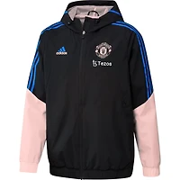 adidas Manchester United Training All-Weather Raglan Full-Zip Hoodie Jacket