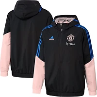 adidas Manchester United Training All-Weather Raglan Full-Zip Hoodie Jacket