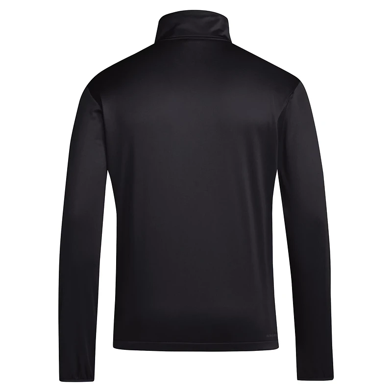 adidas Nebraska Huskers 2024 Coaches Sideline Quarter-Zip Top