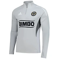 adidas Philadelphia Union 2025 Quarter-Zip Long Sleeve Training Top