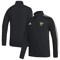 adidas Pittsburgh Penguins Raglan Full-Zip Track Jacket