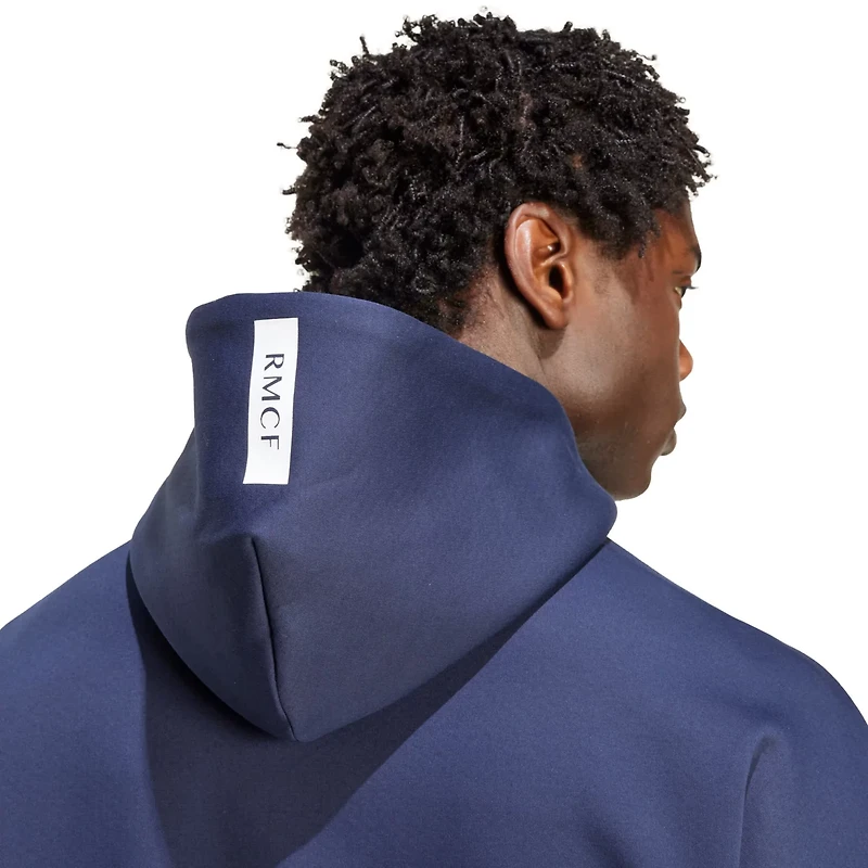 adidas Real Madrid 2025 26 Anthem Full-Zip Hoodie Jacket