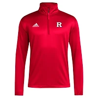 adidas Rutgers Knights 2024 Coaches Sideline Quarter-Zip Top