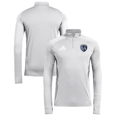 adidas Sporting Kansas City 2025 Quarter-Zip Long Sleeve Training Top