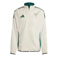 adidas White Portland Timbers 2025 Anthem Reversible Full-Zip Jacket