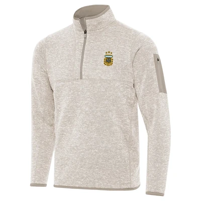 Antigua Argentina National Team Fortune Quarter-Zip Pullover Jacket