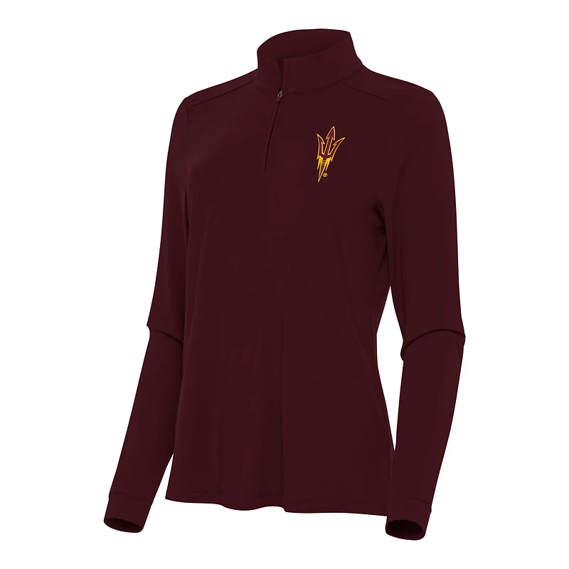 Antigua Arizona State Sun Devils Intent Quarter-Zip Top