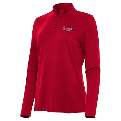 Antigua Atlanta Braves Reprocess Quarter-Zip Top