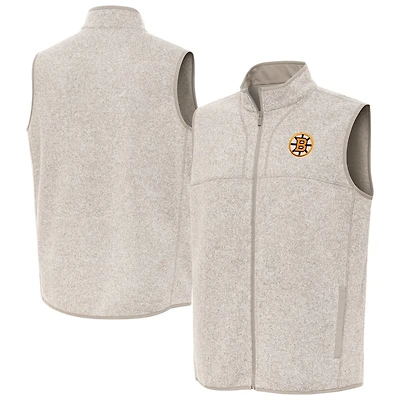 Antigua Boston Bruins Fortune Full-Zip Vest