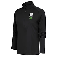 Antigua Boston Bruins Shamrock Tribute Half-Zip Pullover Top