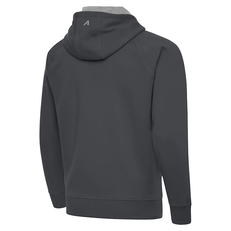 Antigua Boston Bruins Victory Full-Zip Hoodie