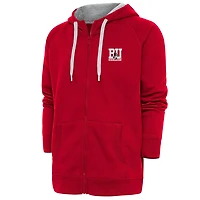 Antigua Boston University Victory Full-Zip Hoodie