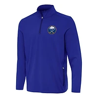 Antigua Buffalo Sabres Perilous Quarter-Zip Sweatshirt