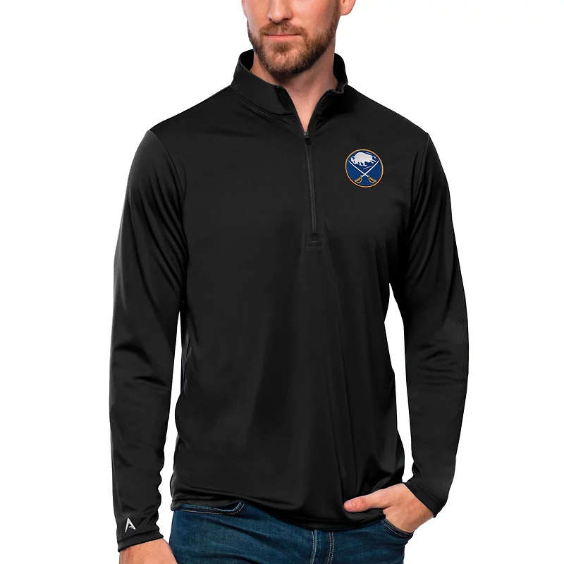 Antigua Buffalo Sabres Tribute Quarter-Zip Pullover Top