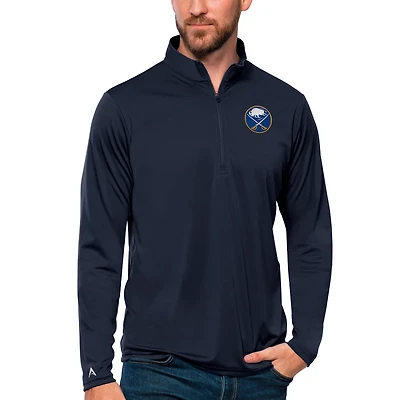 Antigua Buffalo Sabres Tribute Quarter-Zip Pullover Top