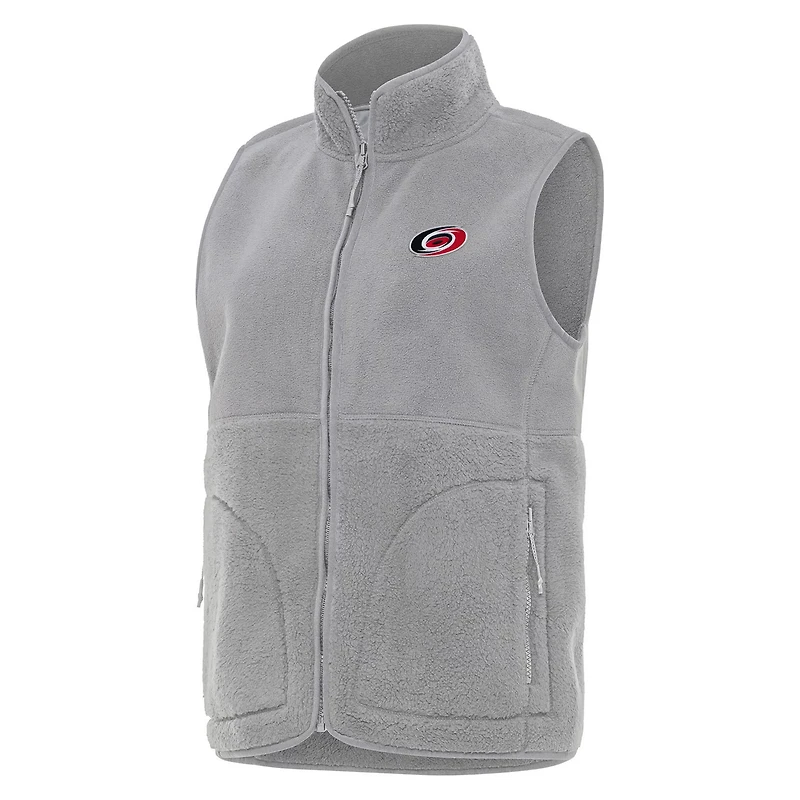 Antigua Carolina Hurricanes Nostalgic Full-Zip Vest