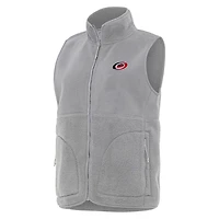 Antigua Carolina Hurricanes Nostalgic Full-Zip Vest