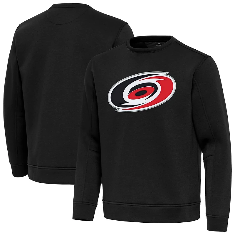Antigua Carolina Hurricanes Relevant Lightweight Pullover Sweatshirt